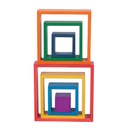 Wooden Rainbow Architect Squares Set of 7