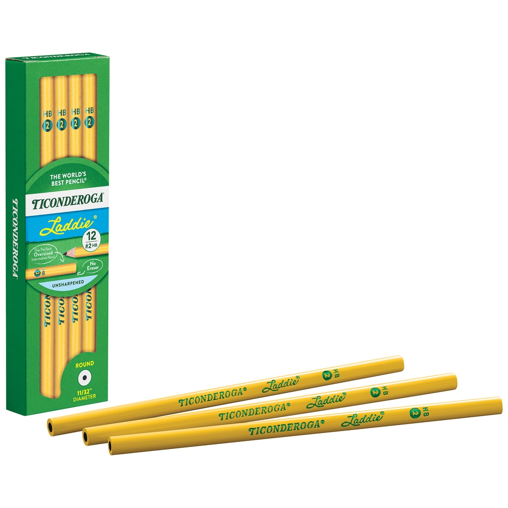 Yellow #2 HB Soft Laddie® Wood-Cased Pencils 36ct