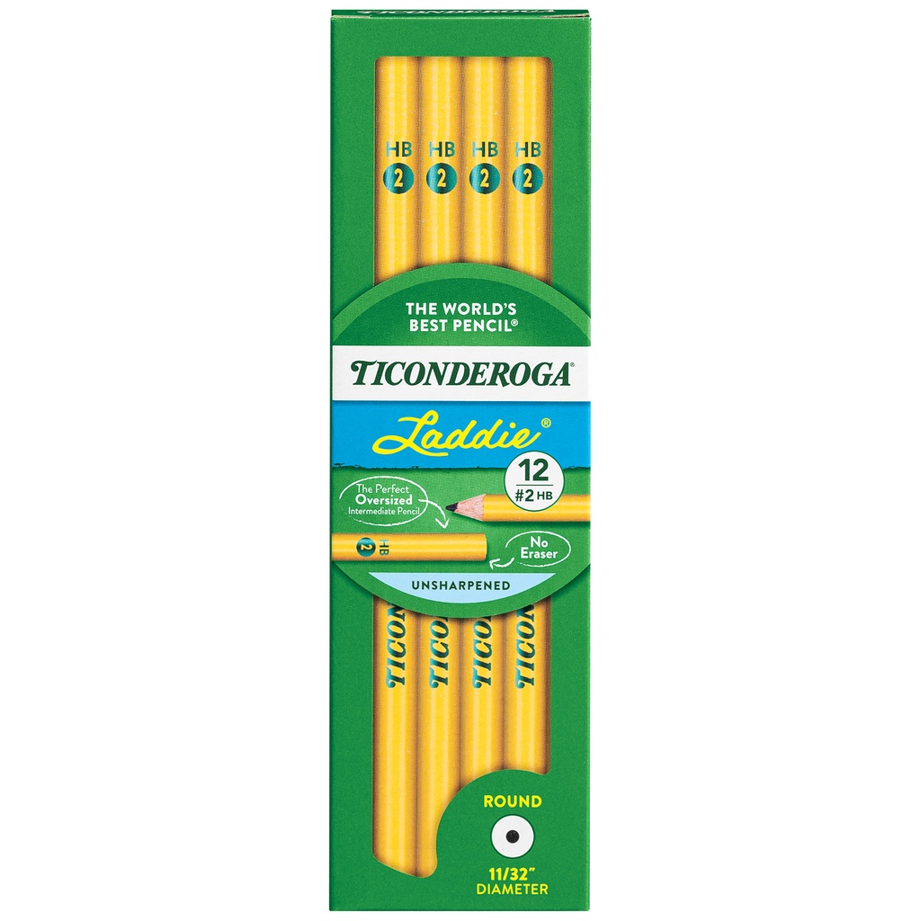 Yellow #2 HB Soft Laddie® Wood-Cased Pencils 36ct