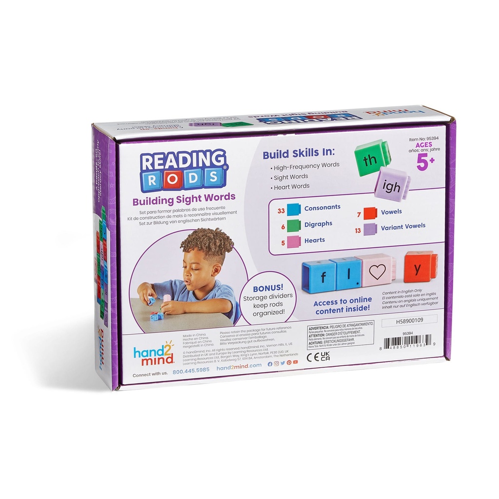 Reading Rods Beginning Words Set