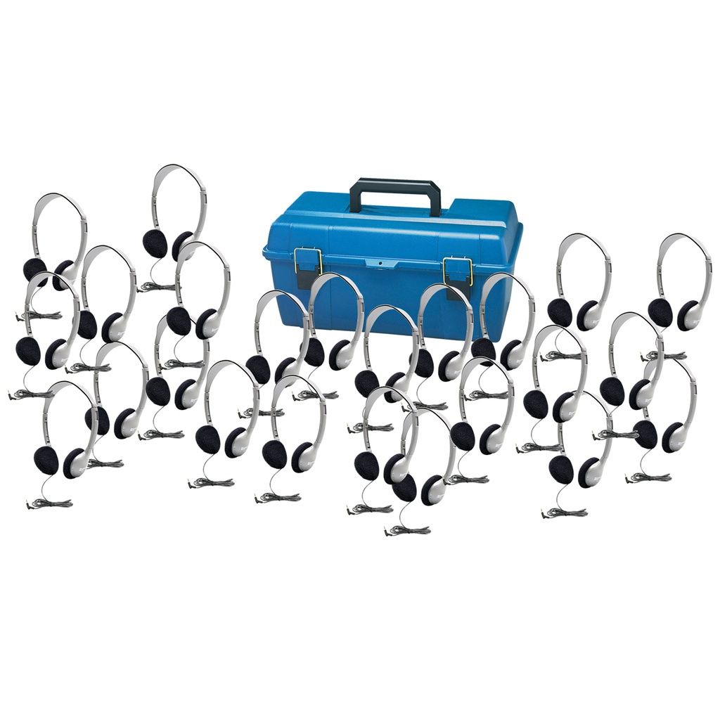 HA2 Personal Headphones in a Carry Case 24ct Lab Pack