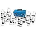 HA2 Personal Headphones in a Carry Case 24ct Lab Pack