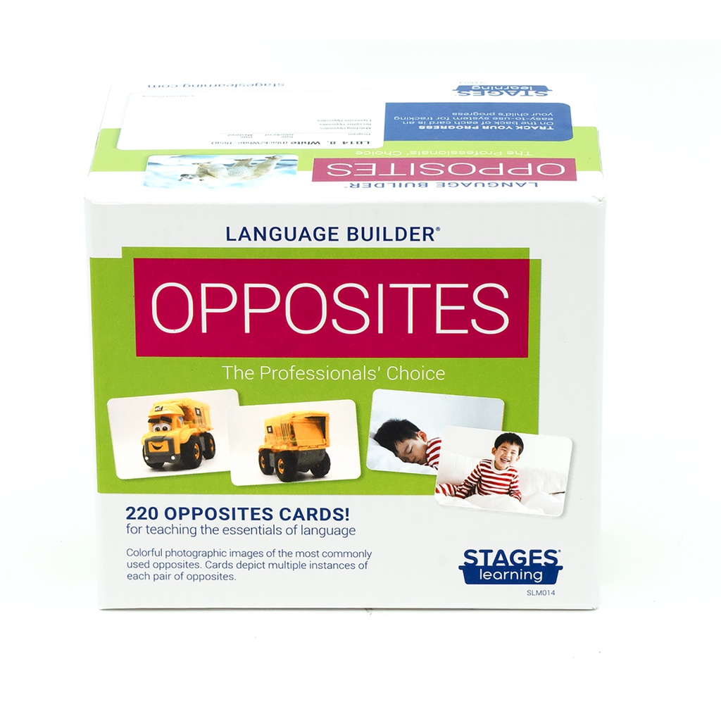 Language Builder® Opposites Picture Cards