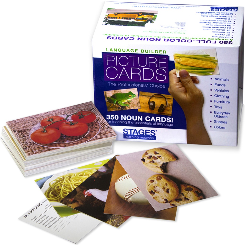 Language Builder® Picture Nouns Card Set 1