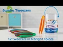 Jumbo Tweezers Set of 12