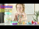 Count & Clean Dust Bunnies Gross Motor Game