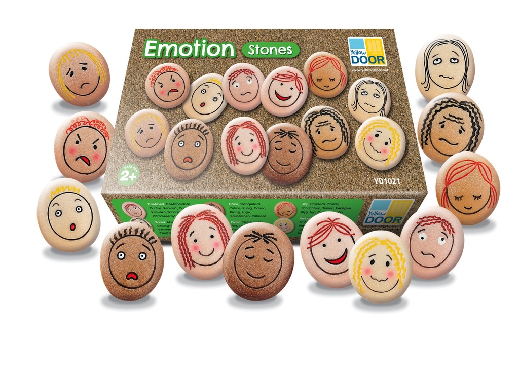 Emotions Stones 12 Count Set