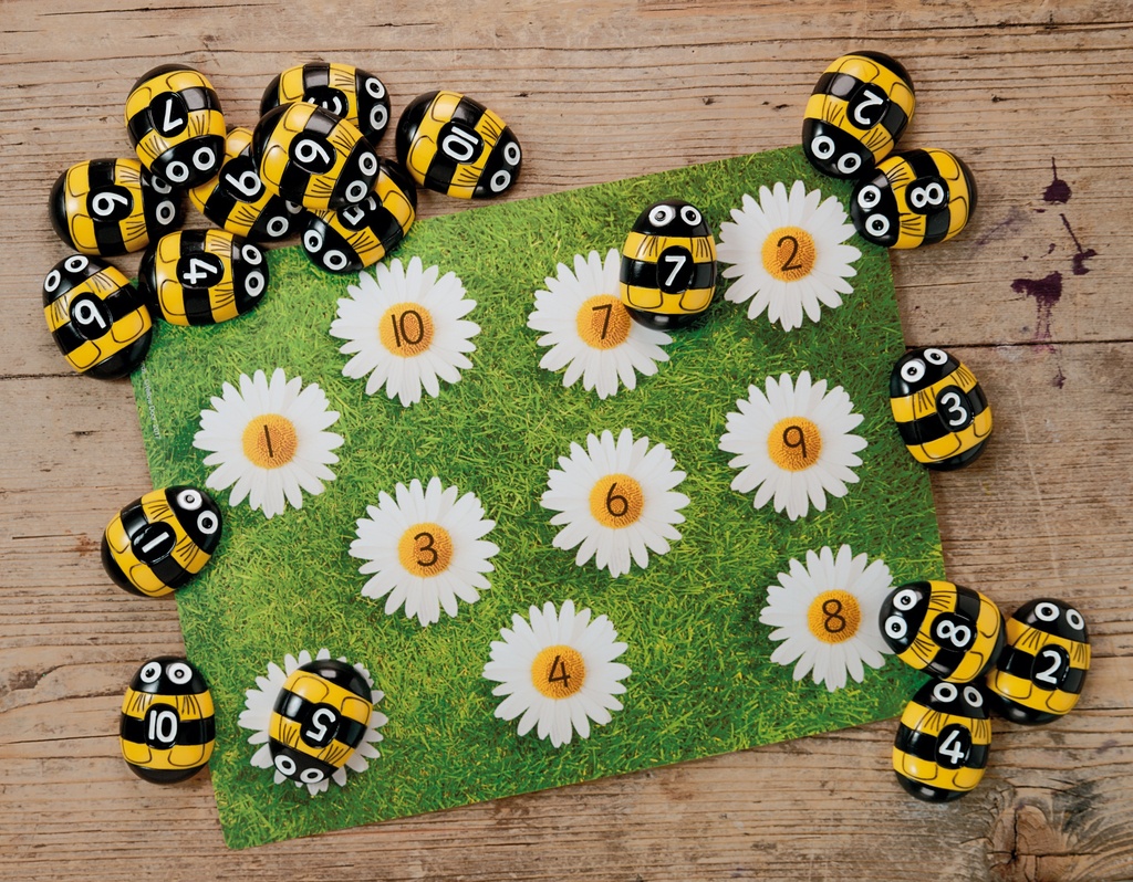 Honey Bee Early Number Cards