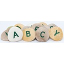 26ct Uppercase Alphabet Pebbles