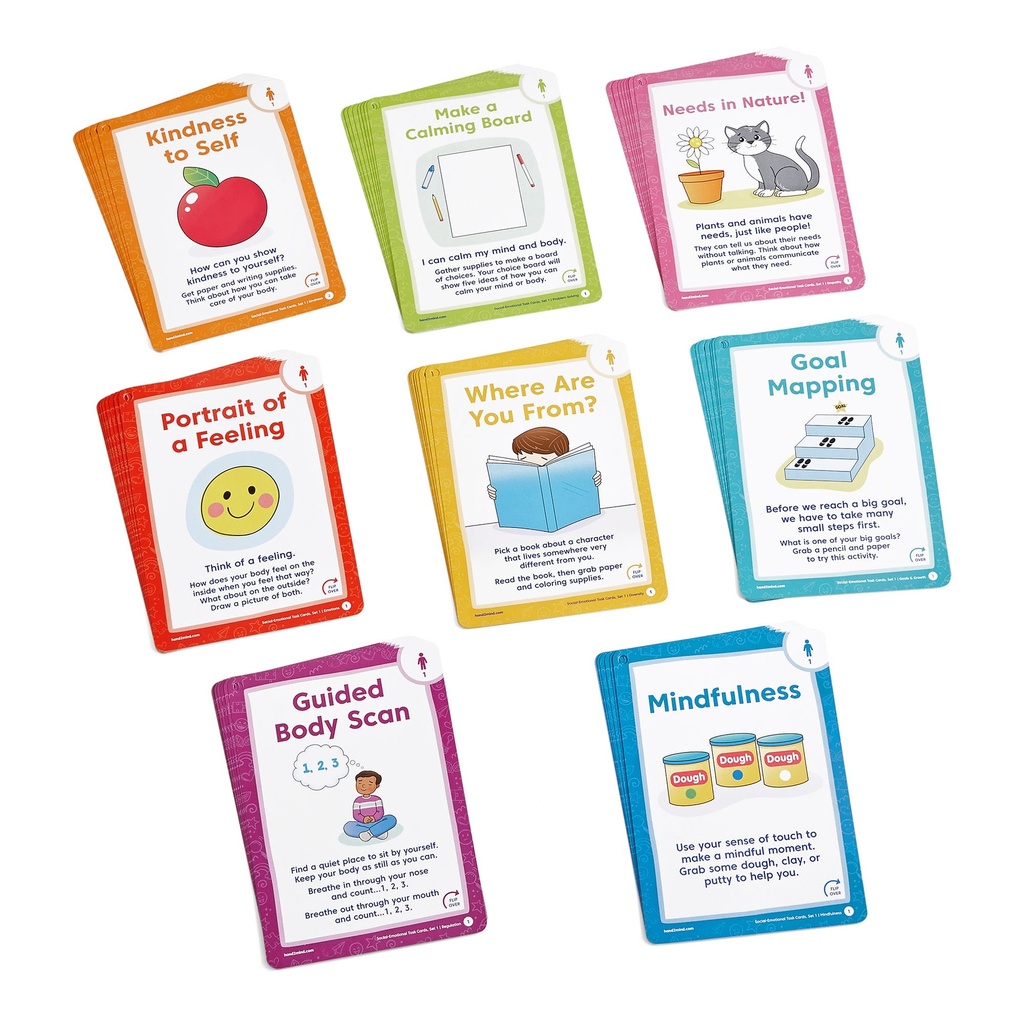 Social Emotional Task Cards Pre K and Up