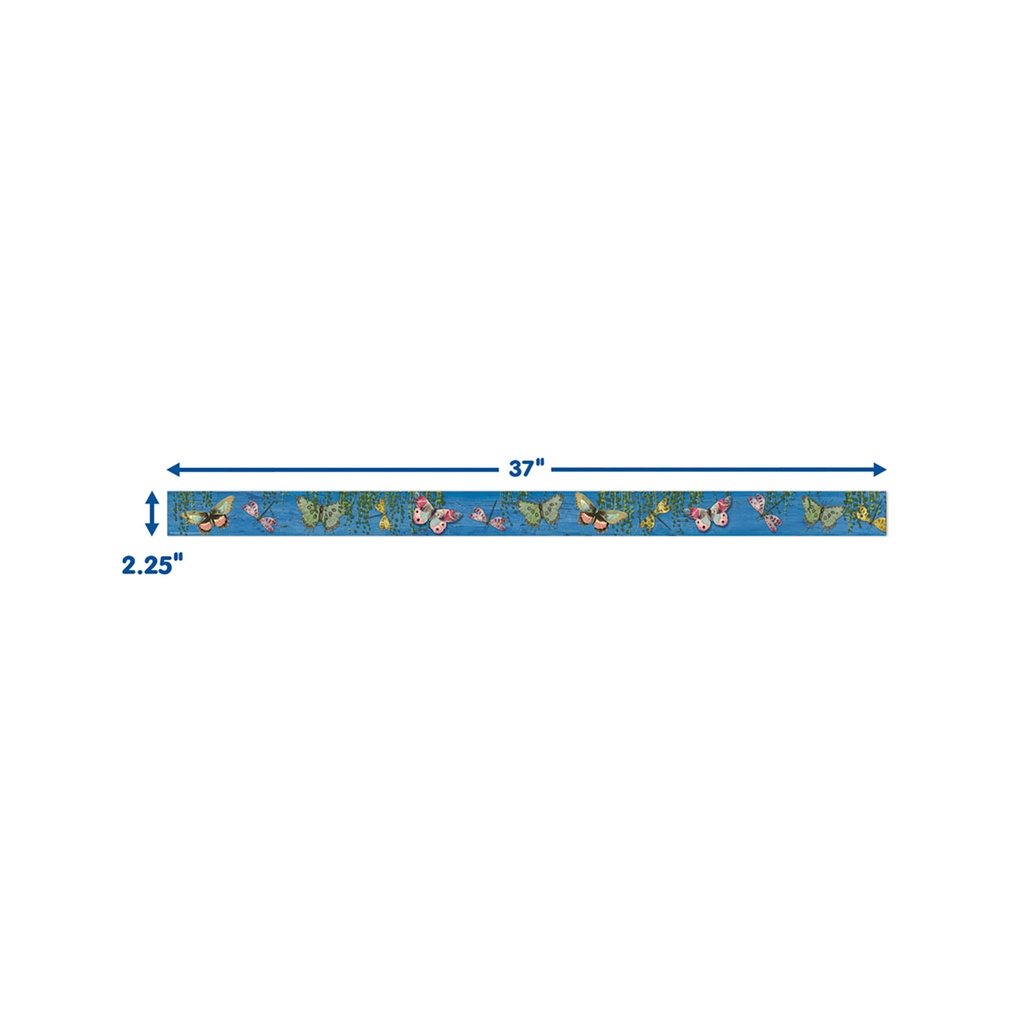 Curiosity Garden Butterfly Deco Trim®, 37 Feet