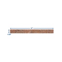 Curiosity Garden Brick Extra Wide Deco Trim®