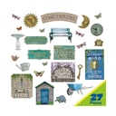 Curiosity Garden Gallery Wall Bulletin Board Set