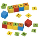 Magicube™ Math Building Set, Recycled, 55 Pieces