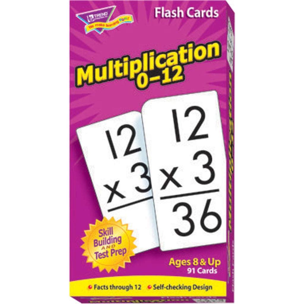 Multiplication 0-12 Skill Drill Flash Cards