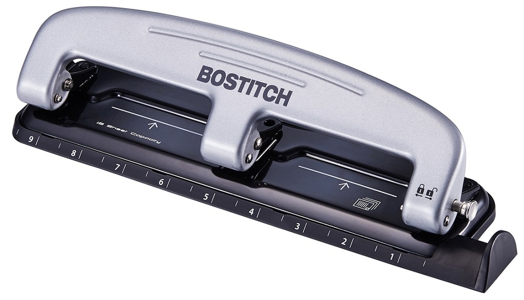 Bostitch EZ Squeeze Three Hole Punch