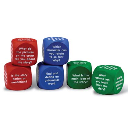 Reading Comprehension Cubes