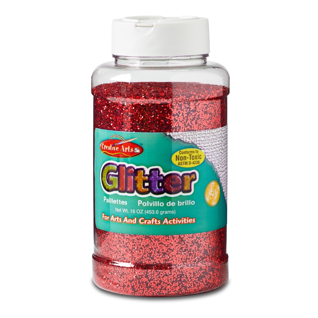 Red 1 lb Glitter