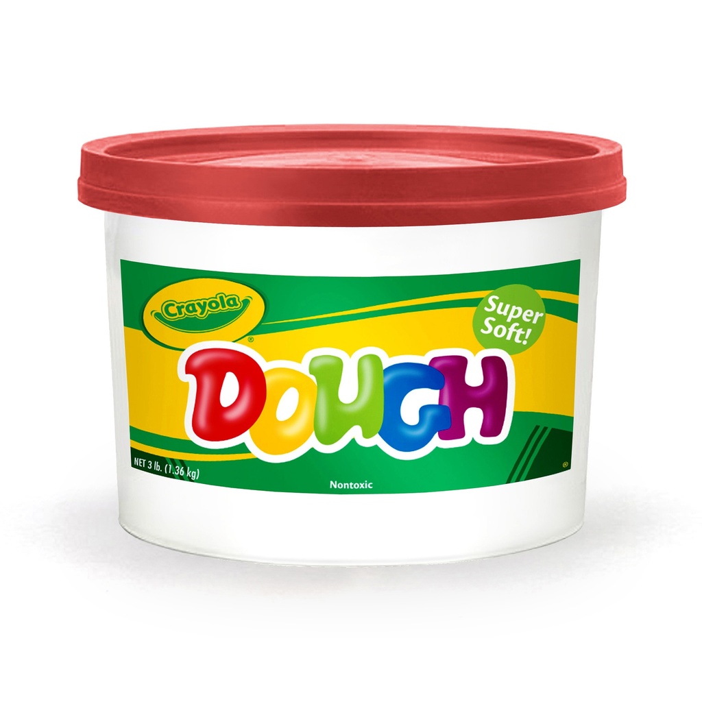 Red Crayola Dough 3lb Bucket