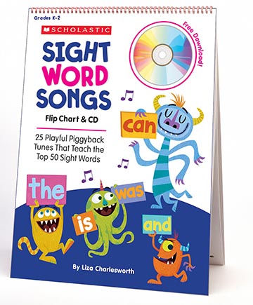 Sight Word Songs Flip Chart