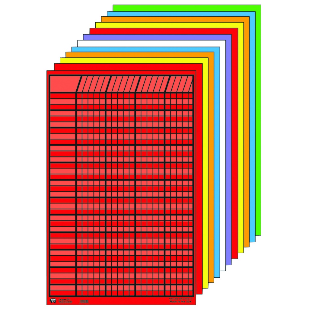 Small Incentive Charts Twelve Month Set