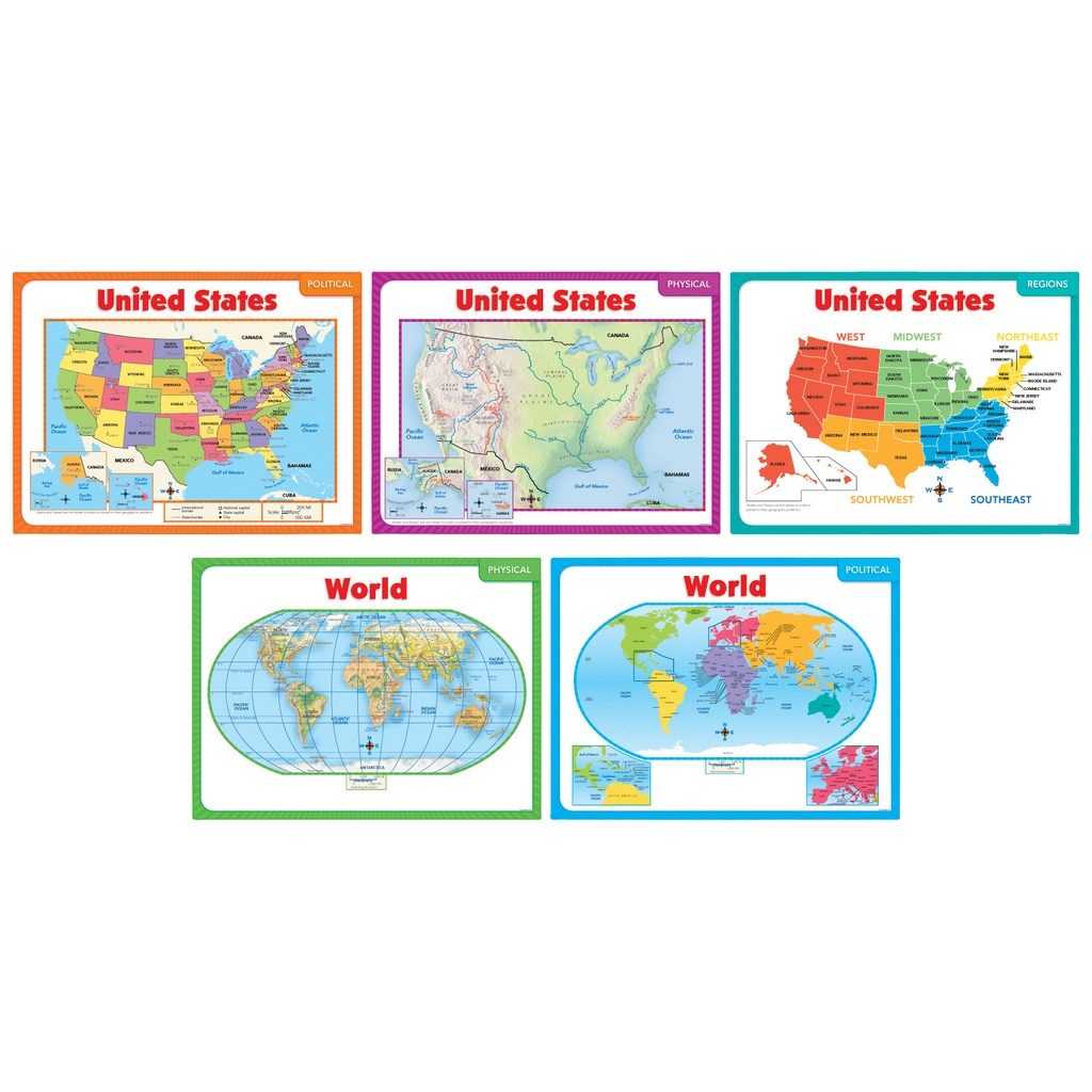 Teaching Maps Bulletin Board