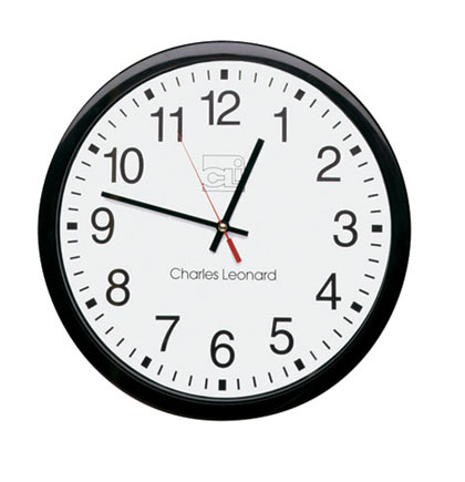 Wall Clock with 12 Inch Face            Each