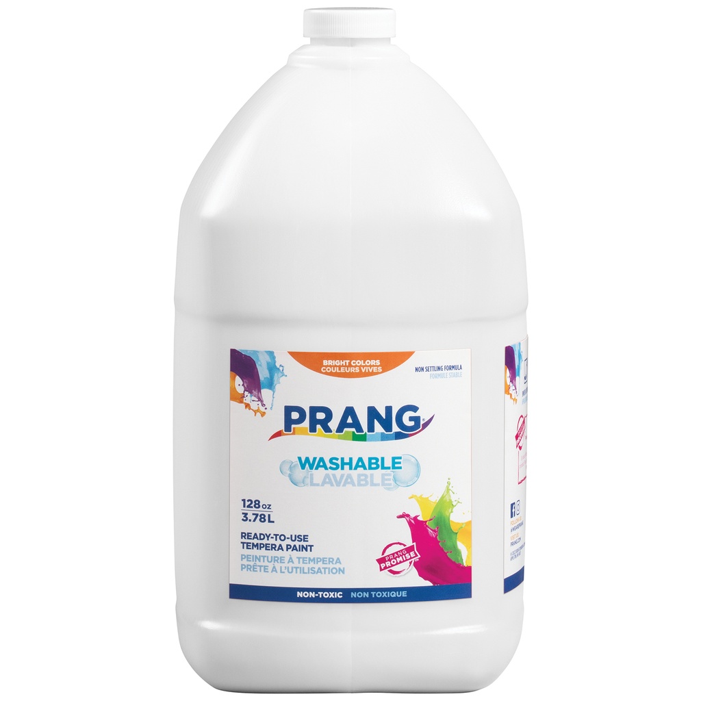 Prang White Gallon Washable Paint