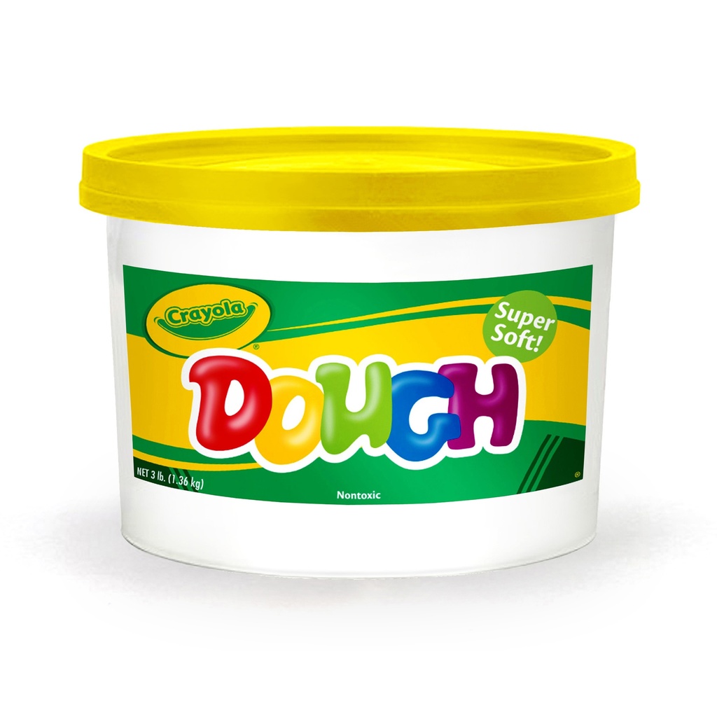 Yellow Crayola Dough 3lb Bucket