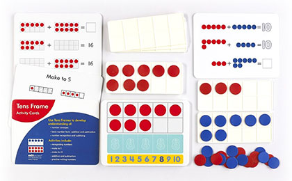 Exceptional Ten Frames Activity Set