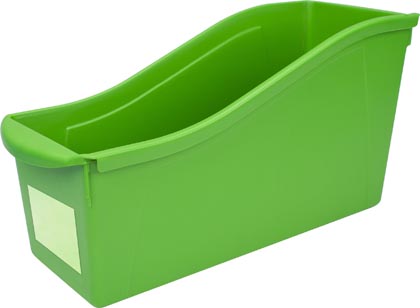 Large Book Bin Green