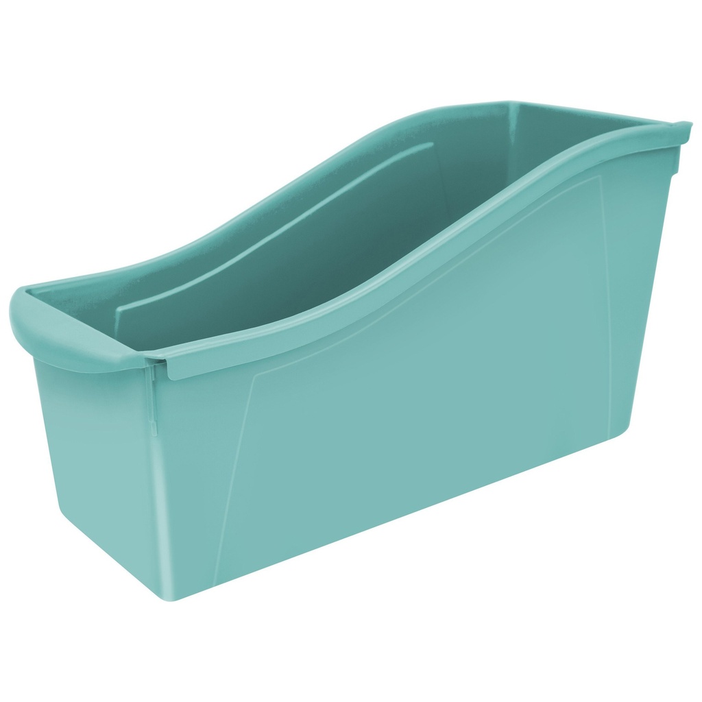 Large Book Bin Teal