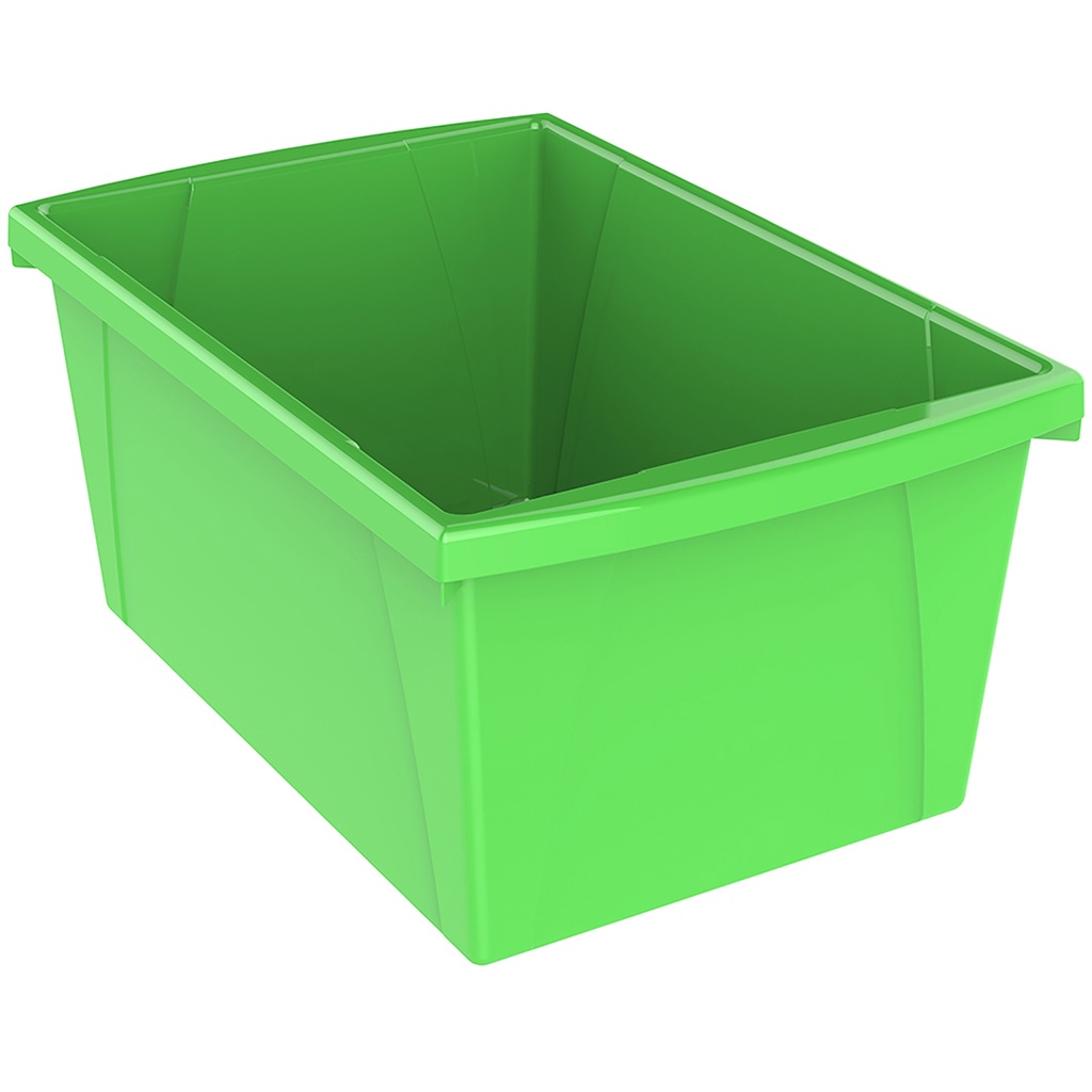 Medium Classroom Storage Bin Green Each