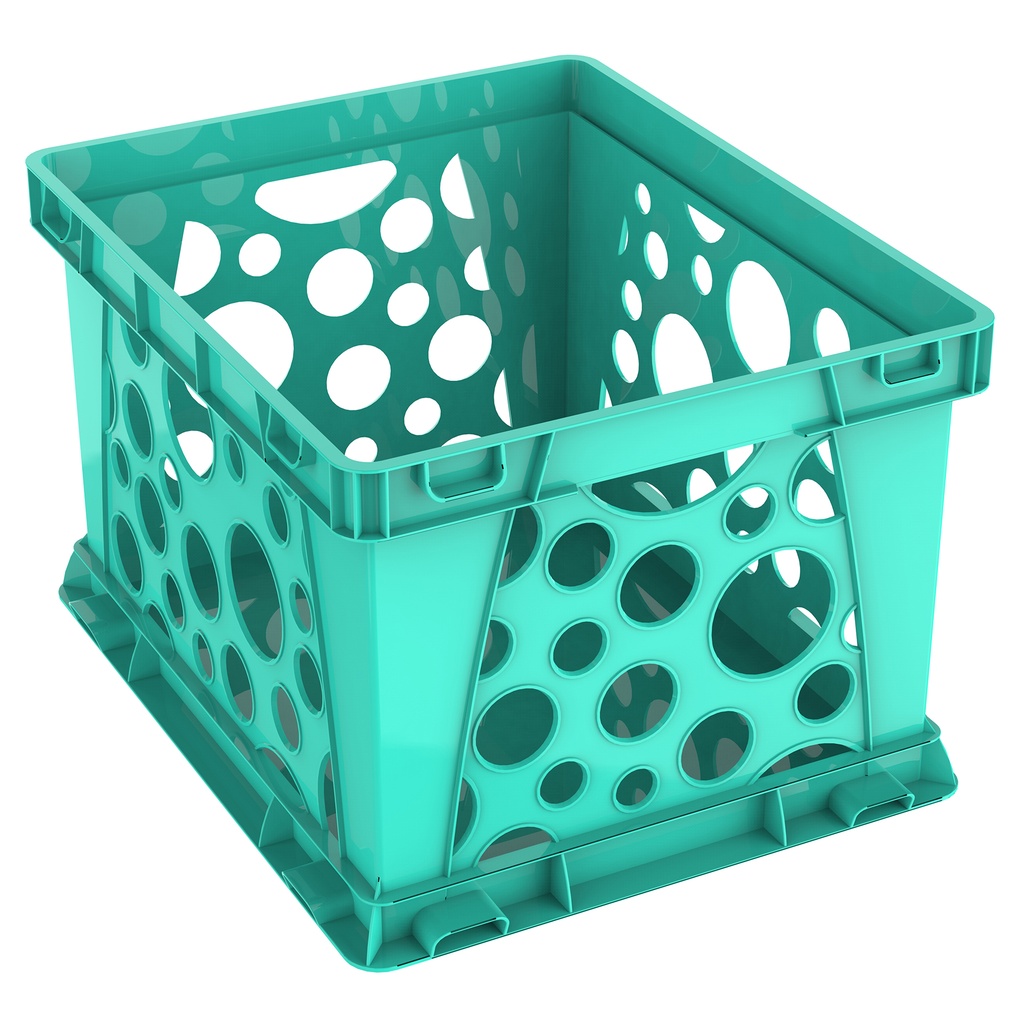 Large File Crate Teal