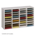 Gray 36 Shelf Literature Organizer