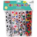 Wiggle Eyes Combo 500ct Assorted Styles