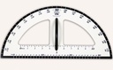 Dry Erase Magnetic Protractor