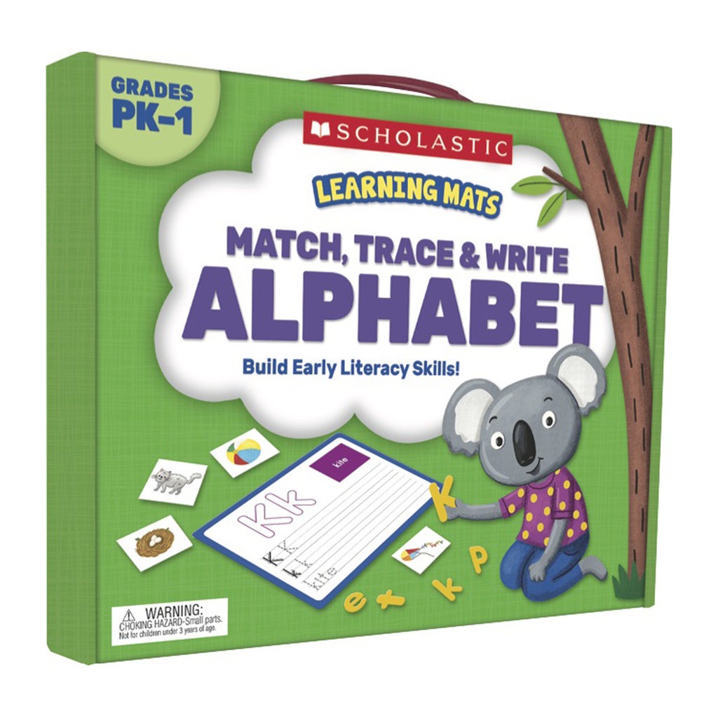 Match Trace and Write the Alphabet Learning Mats