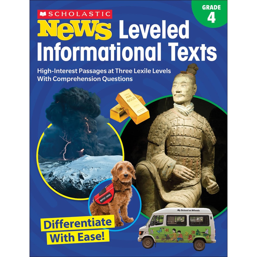 News Leveled Informational Texts Grade 4