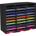 30 Compartment Literature Organizer Paper Sorter