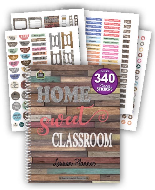 Home Sweet Classroom Lesson Planner