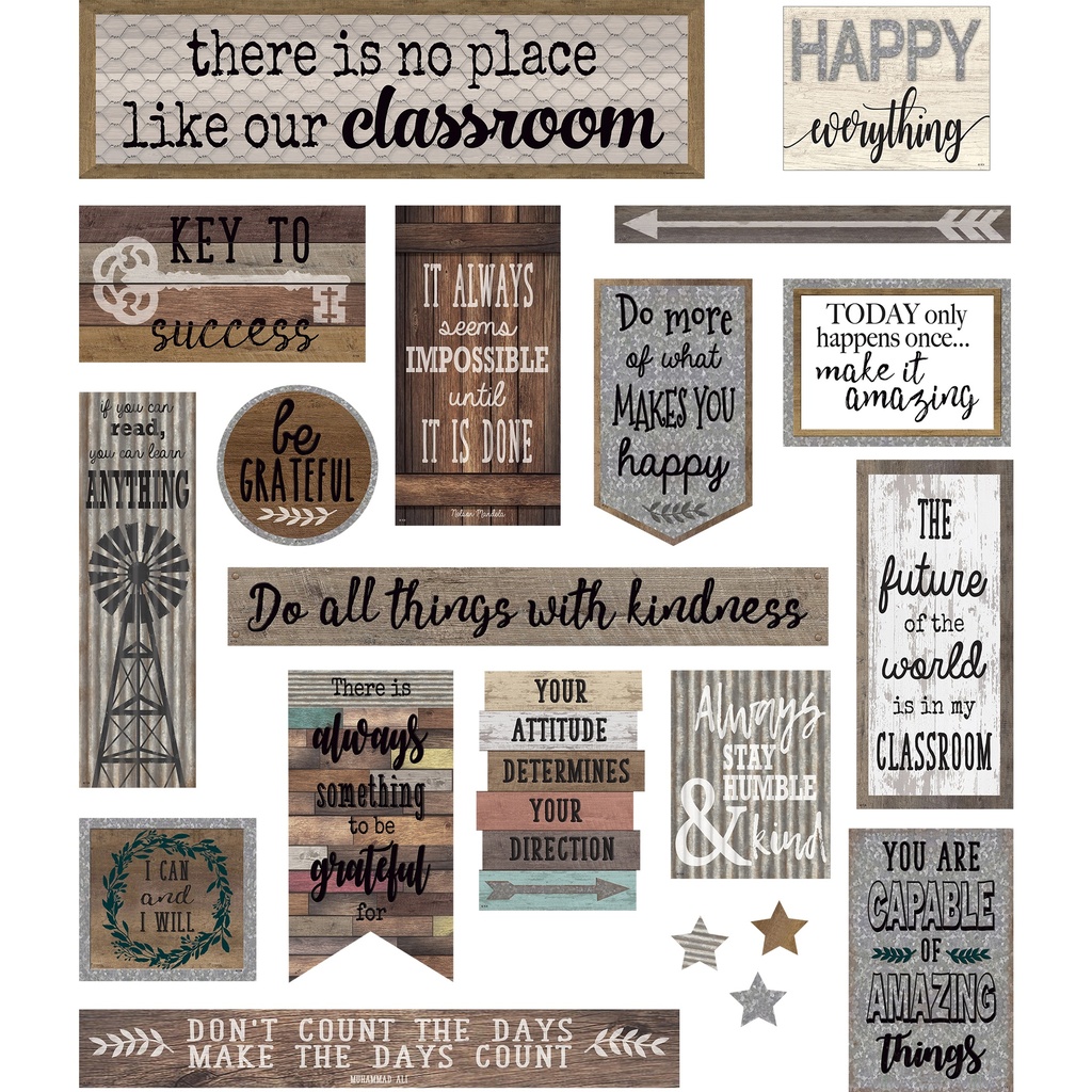 Home Sweet Classroom Mini Bulletin Board Set