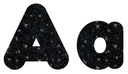 Black Sparkle 4" Casual Combo Ready Letters®