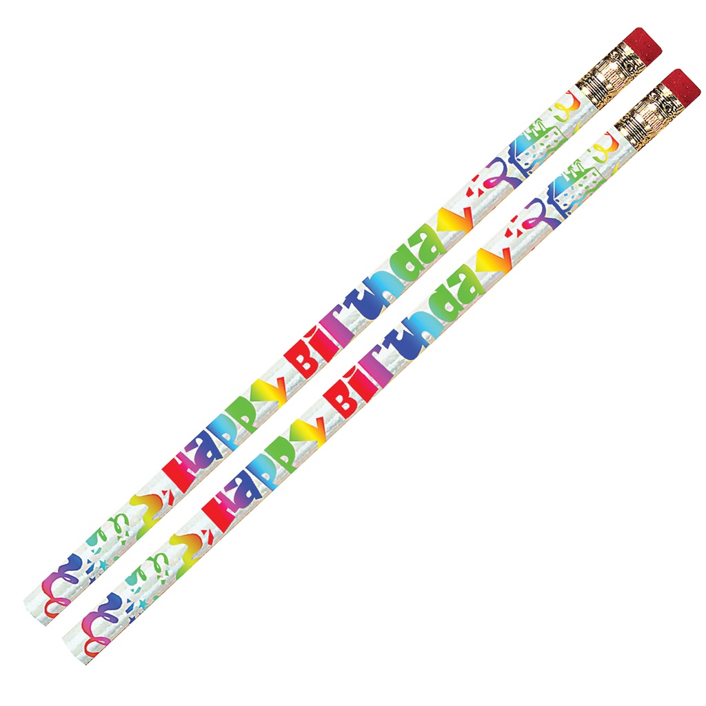 12ct Happy Birthday Fiesta Pencils