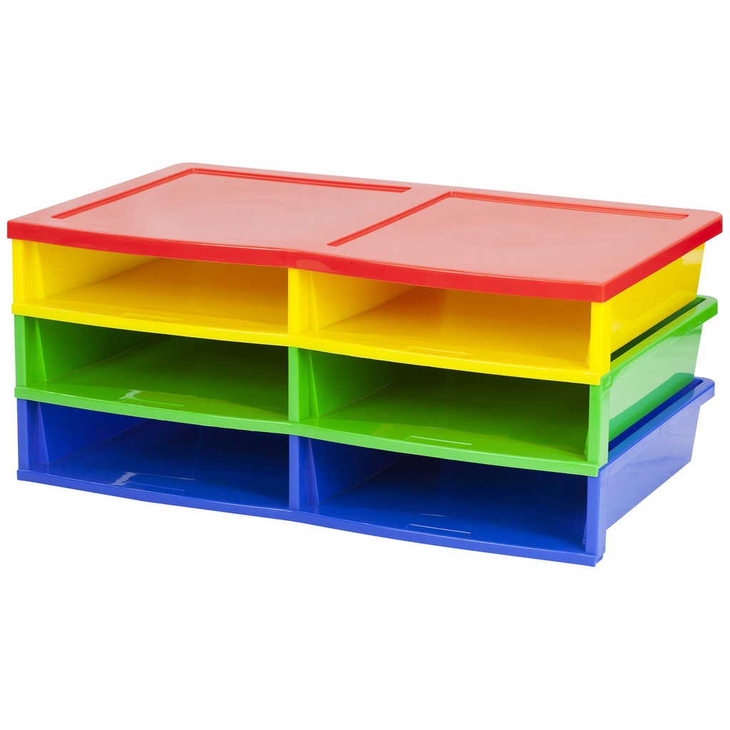 6 Compartment Quick Stack Organizer