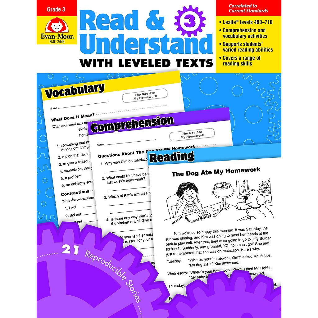 Read & Understand with Leveled Texts Grade 3