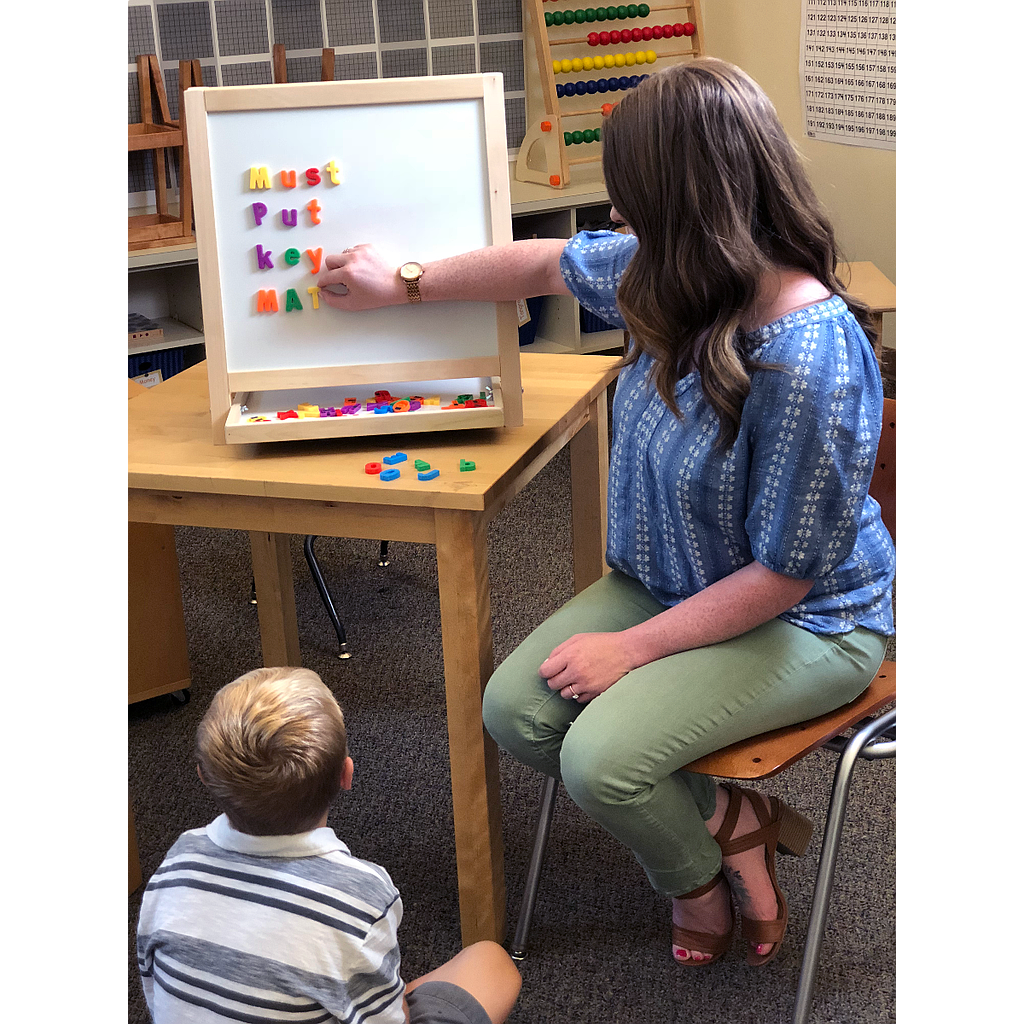 Double Sided Magnetic Desktop Easel