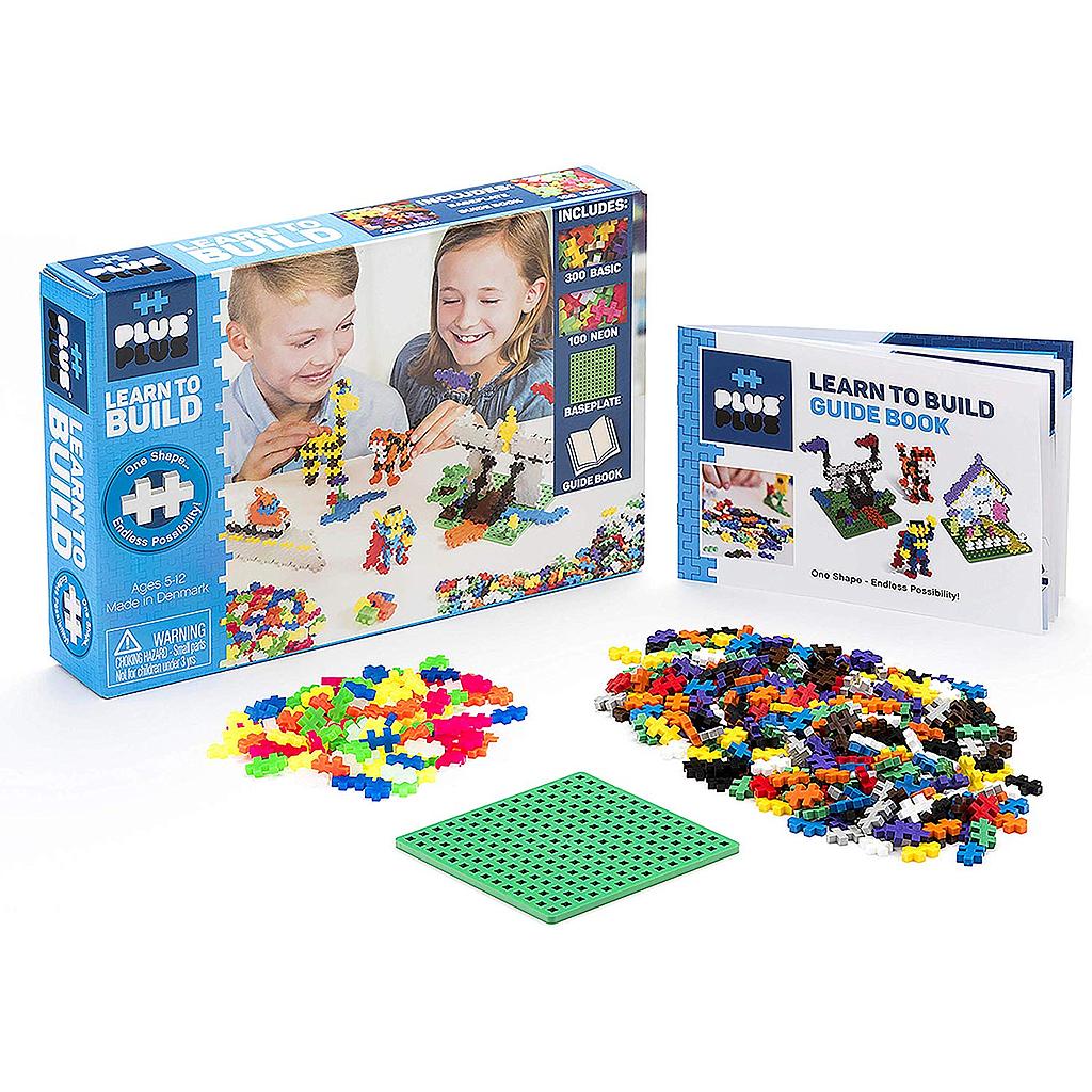 Plus-Plus Basic 300pc Learn To Build Set