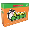 5 Minute Science Activity Cards for Grades 4-6