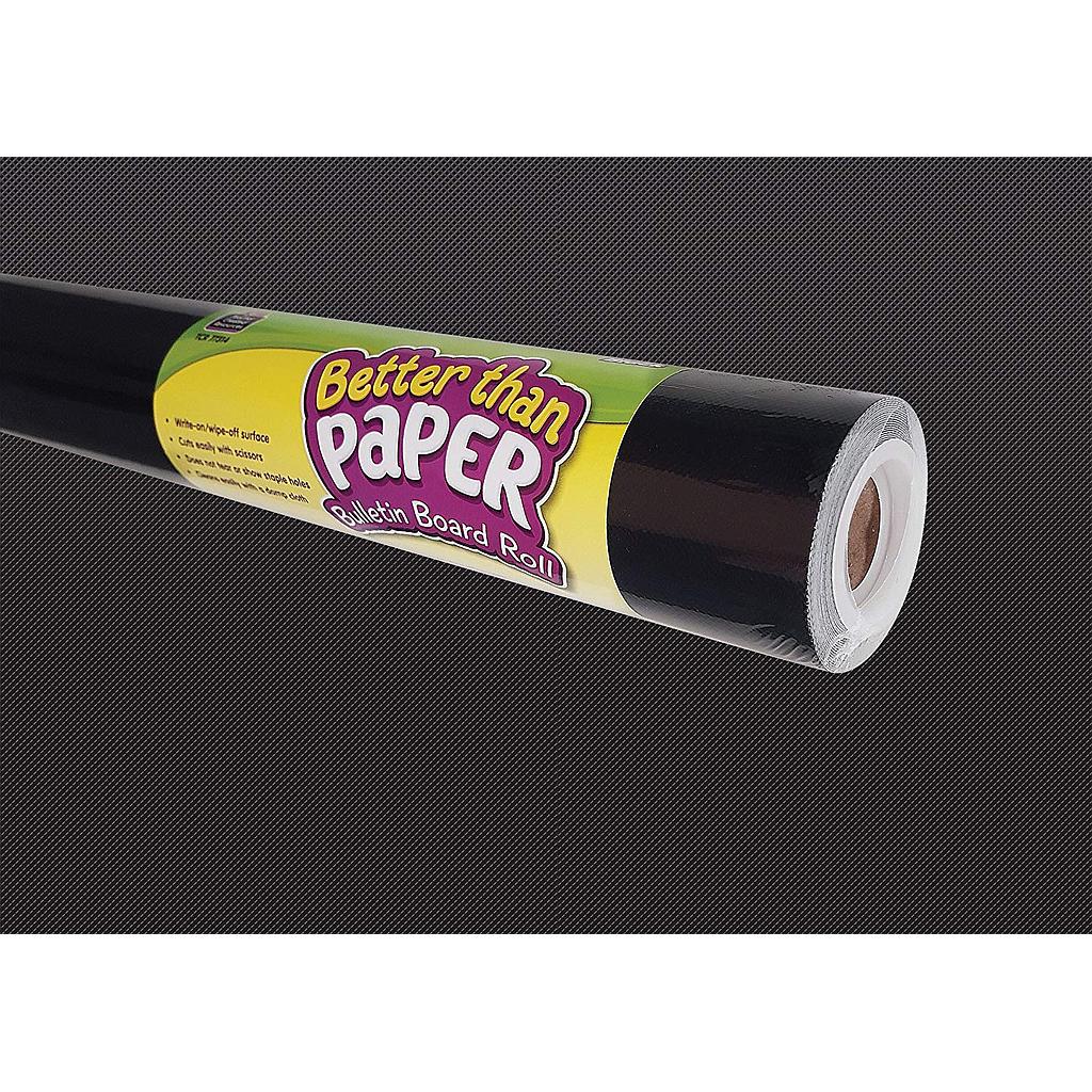 Better Than Paper® Black Bulletin Board Roll Pack of 4